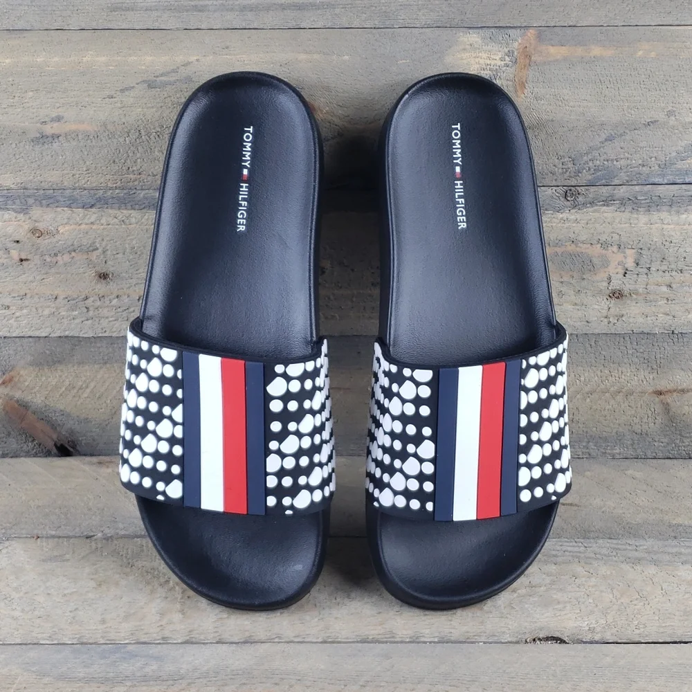 Tommy Hilfiger Women's Dixen Slides Sandals NEW